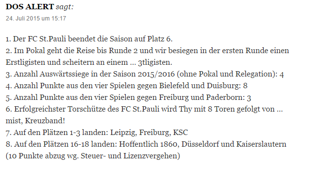 (c) Übersteiger Blog - Saison Tip 15/16