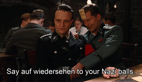 say goodbye to your nazi balls!