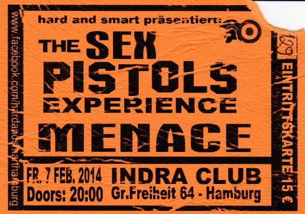 Sex Pistols Experience (Indra Hamburg , 07.02.2014) Sex Pistols Experience (Indra Hamburg , 07.02.2014)